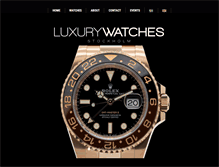 Tablet Screenshot of luxurywatches.se